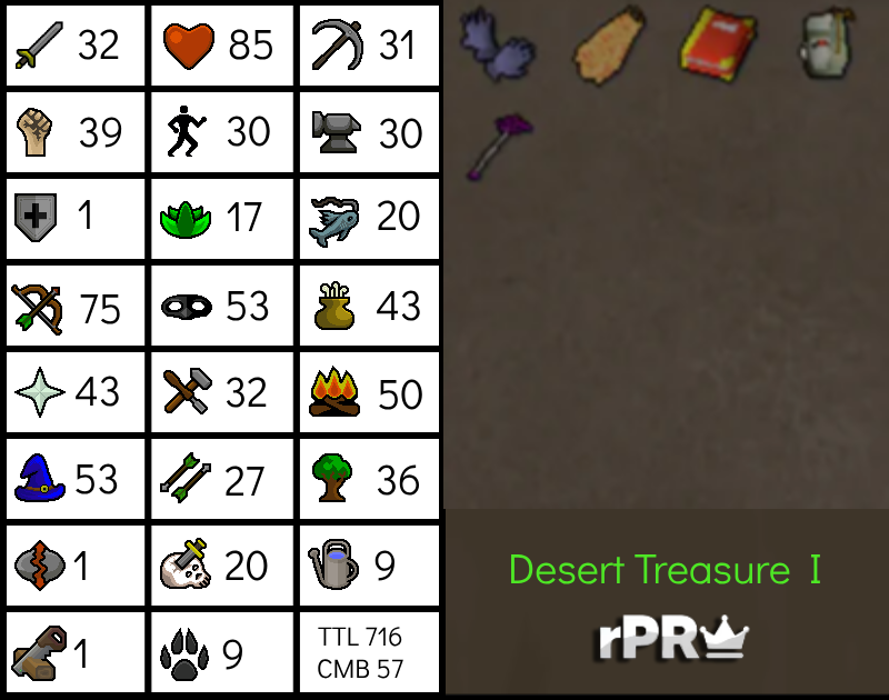 Fire Cape Puređ 75 Rangedđ Budget Friendlyđ Fully Quested (DT, Mith Gloves, Ava's, God book)