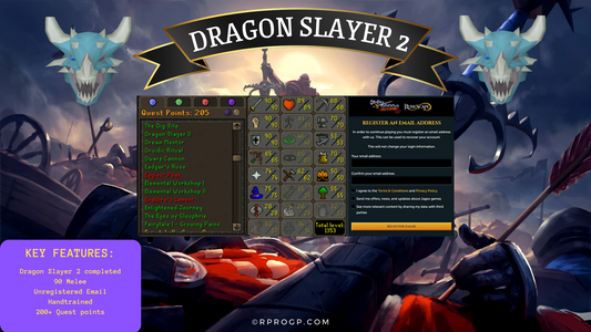 🐉DS2🐉90 Melee🐉Handtrained🐉PvM Ready🐉