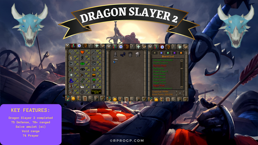 🐉DS2🐉Salve(ei)🐉Handtrained🐉Vorkath Ready🐉Void Range🐉74 Prayer