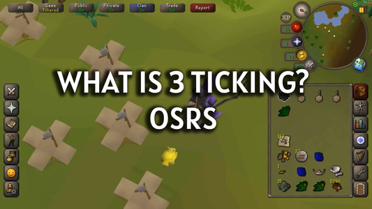 What is 3-ticking in OSRS?